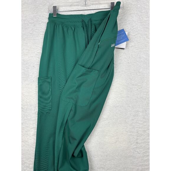 FIT Scrubs Jogger Pants Women’s Small Green NWT Workwear MSRP $56 - Picture 3 of 11